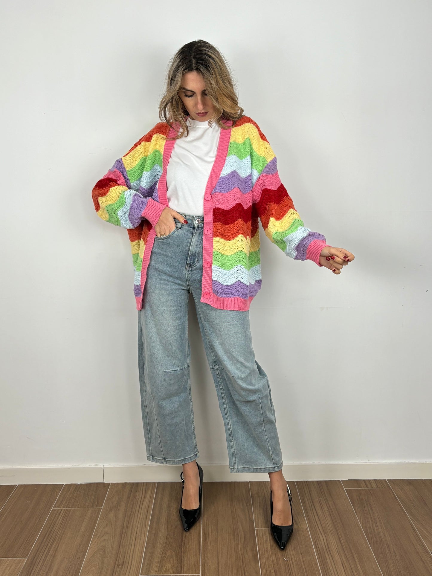 CARDIGAN RAINBOW