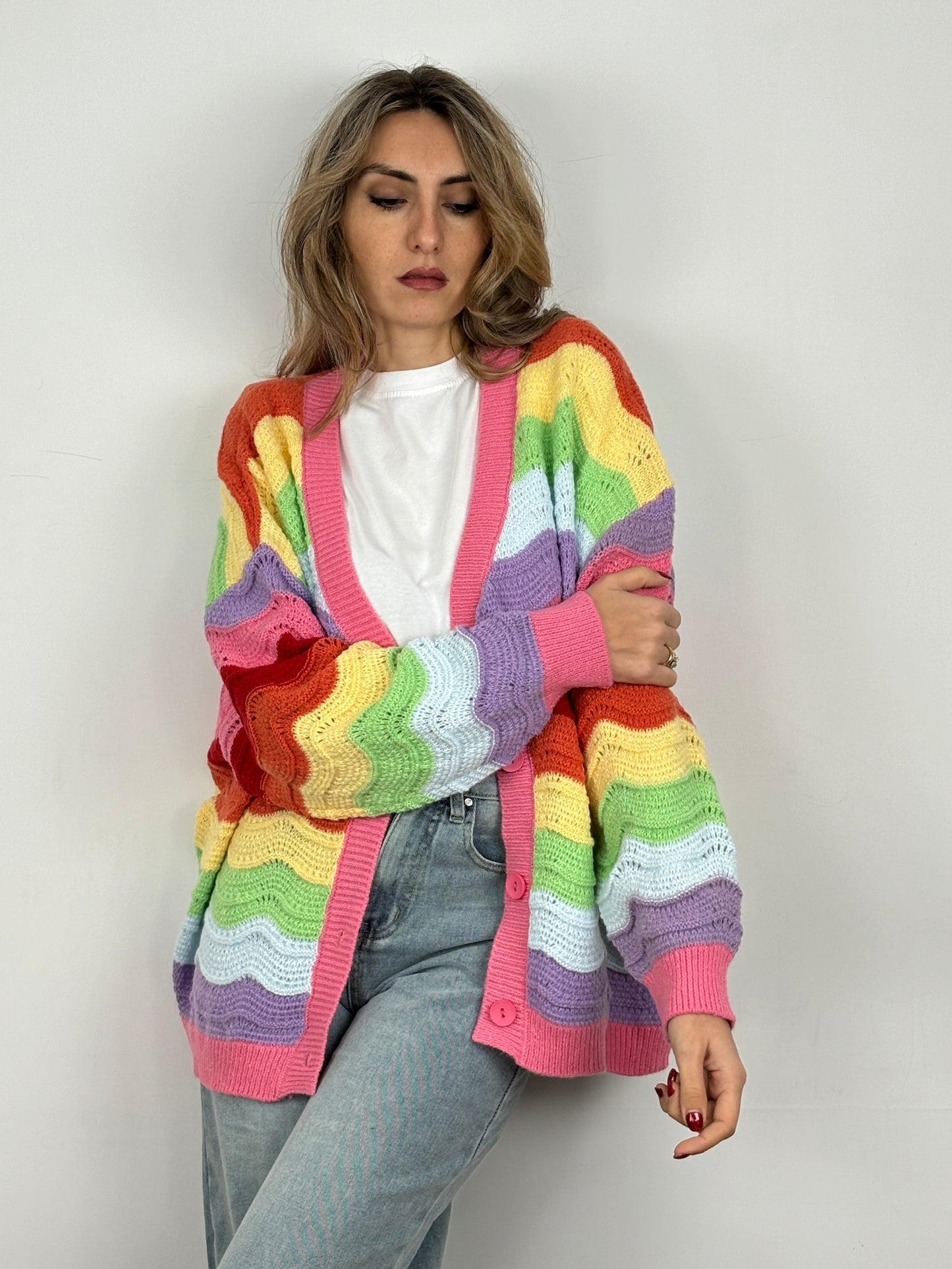 CARDIGAN RAINBOW